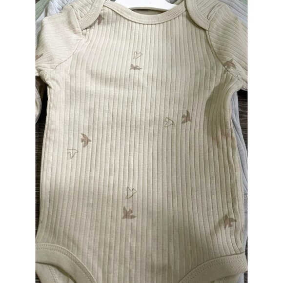 Cloud Island 3-Pack Long-Sleeve Bodysuits NWT Size 0-3 months - Picture 3 of 6